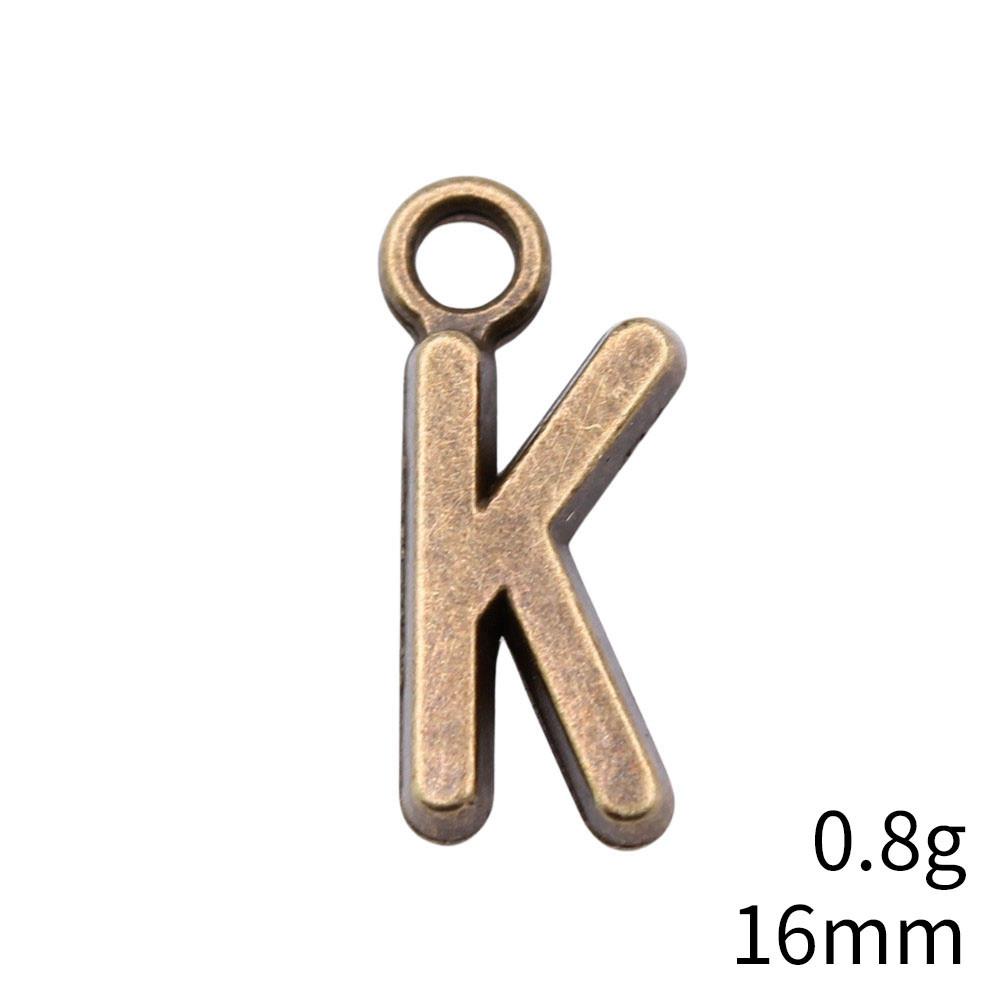 Valentine's Day Charms For Jewelry Alphabet Tag Letters Charms Pendant Cheap Things Woman Pendant