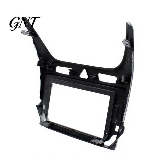 ABS Plastic Dash Dashplate 10-Inch Car Radio Fascia Frame Kit for Cobalt 2016+, Center Console Automotive Trim Cover Navigation Mounting Bracket,
