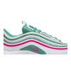 Nike Air Max 97 Grade School 'South Beach' (Unisex) White / Pink Blast-Kinetic Green Kids' Running Shoes 921522 101