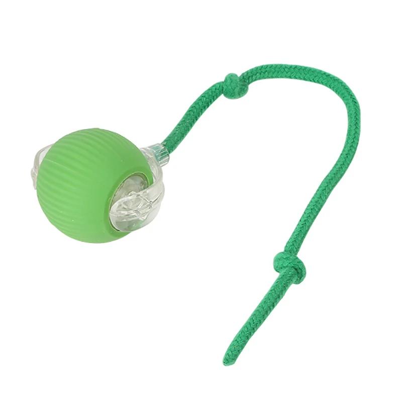 JUSTINLAU Pets Interactive Ball Automatic Rolling Rechargeable Smart Balls Three Modes Anti-Bite Ball Toys Home Pets Supplies