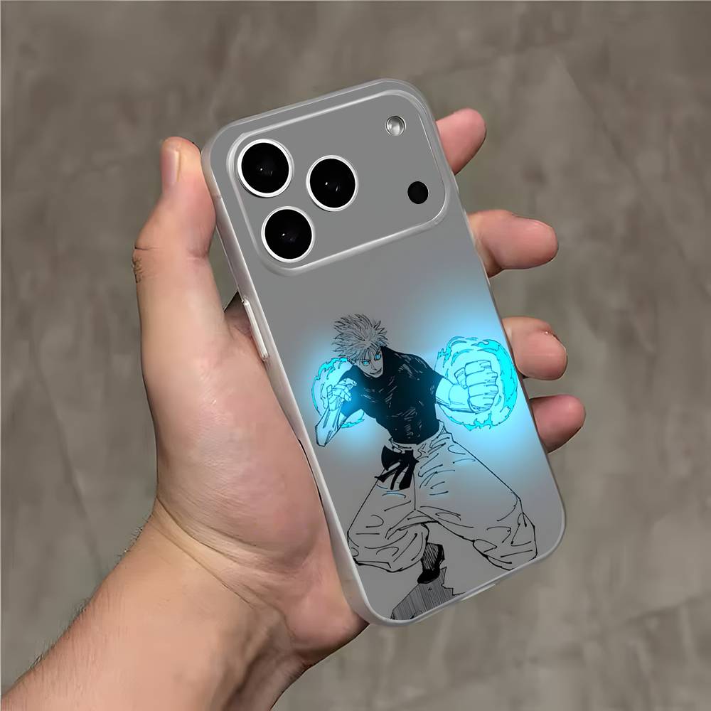 

Чохол для телефону з аніме Годжо С-Сатору для iPhone 17,16,15,14,13,12,11,Pro,Max,Plus,E,Air,Mini Магнітний Матовий Прозорий iPhone17