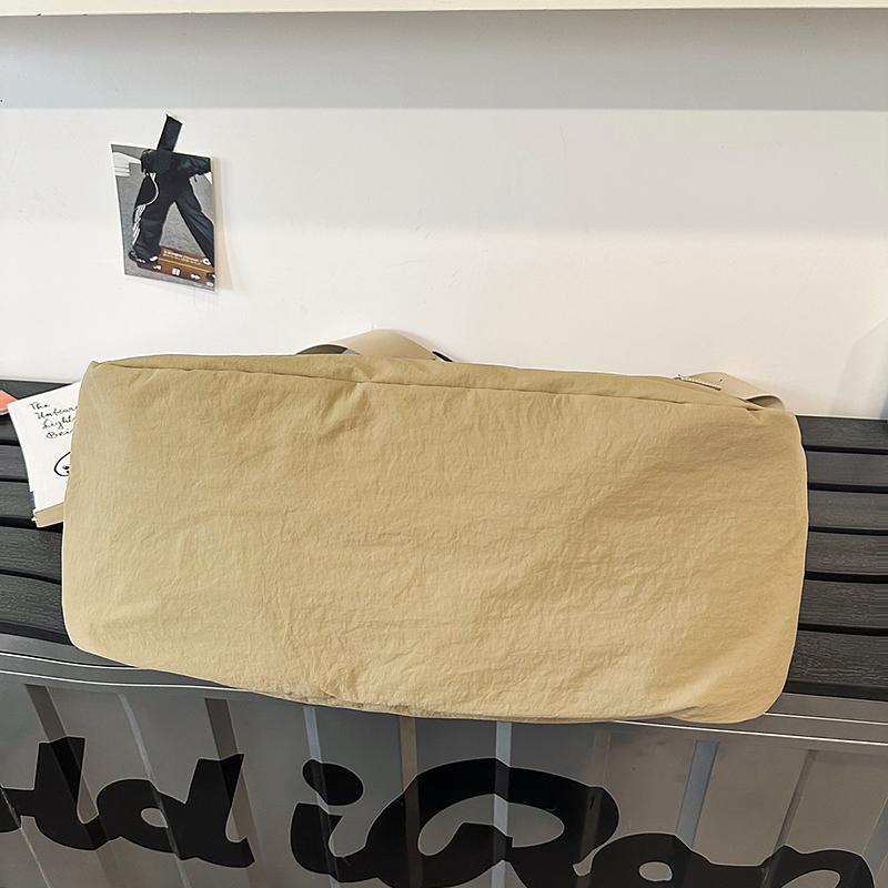 Shoulder Bag Nylon Water-Repellent Travel Bag with Separation Shoes Bags Fitness Bag