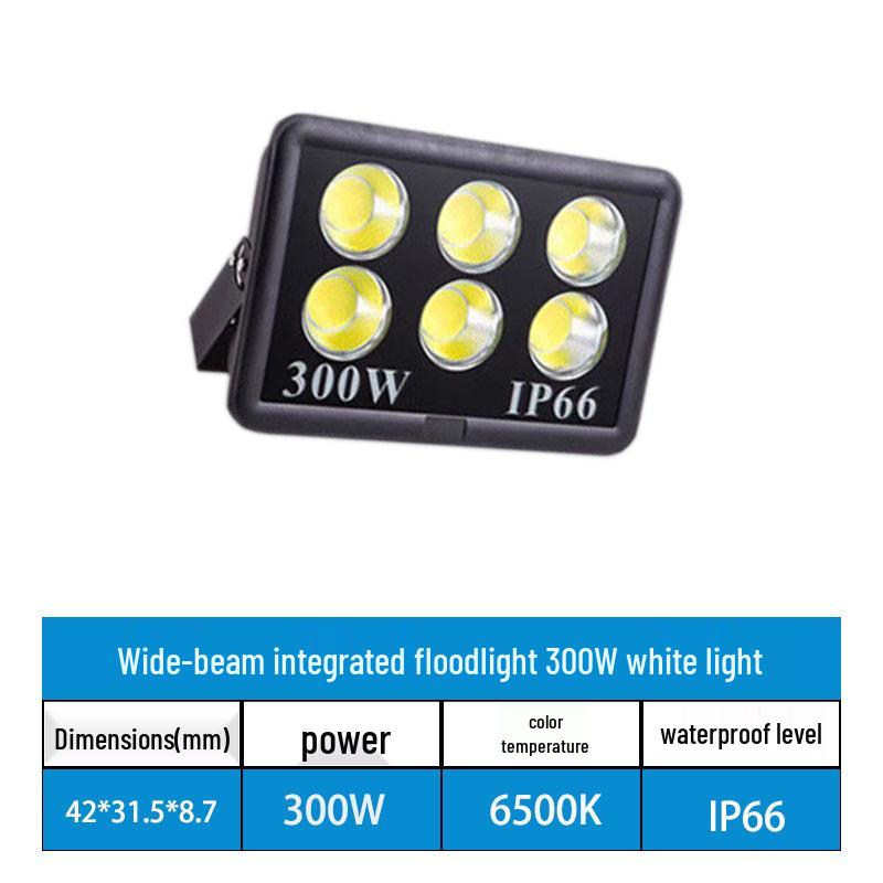 High-Power Outdoor COB LED Floodlight for Sports Courts and Billboards