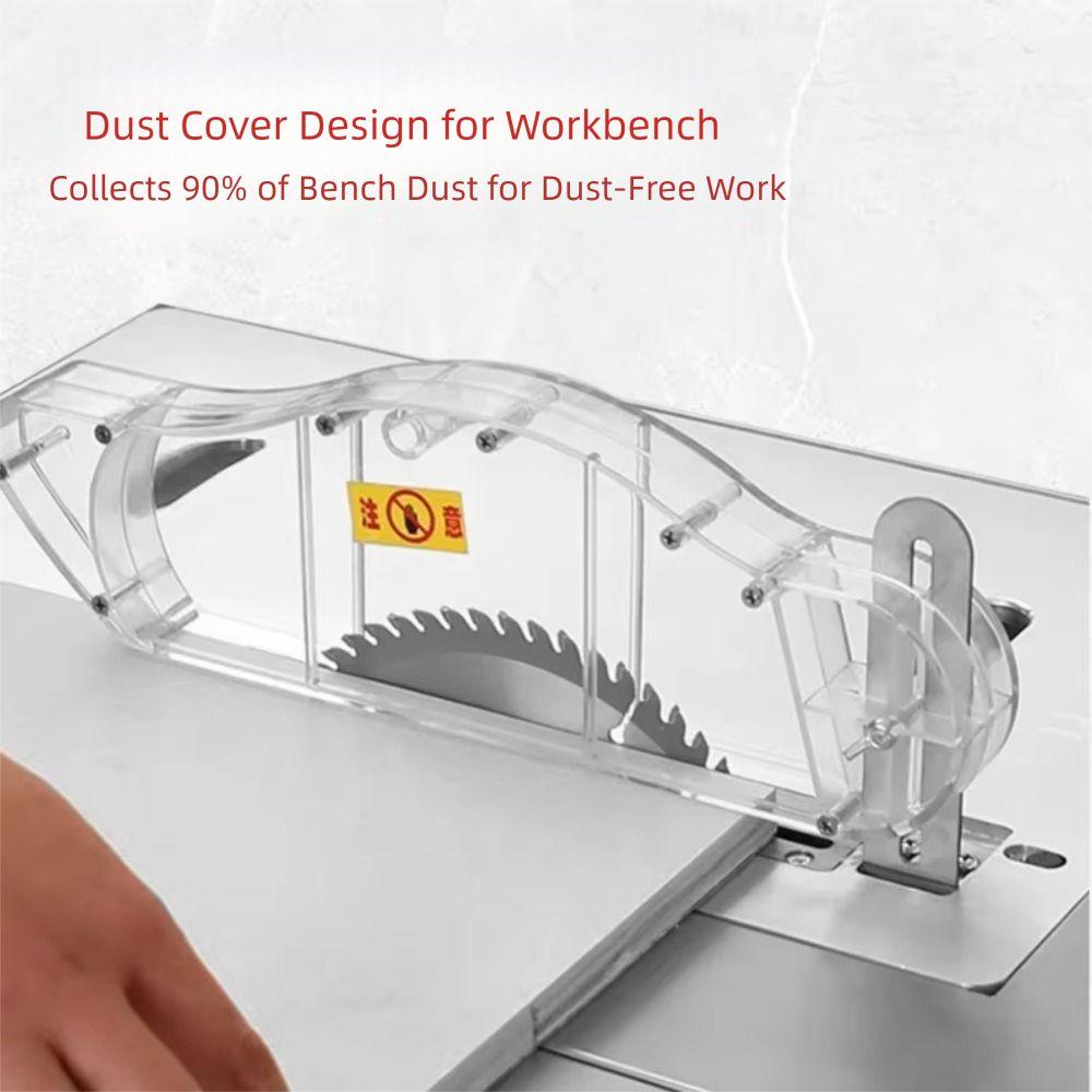 Universal Table Saw Protective Cover Anti-Dust Dust Guard  Support for Electric Circular Saw