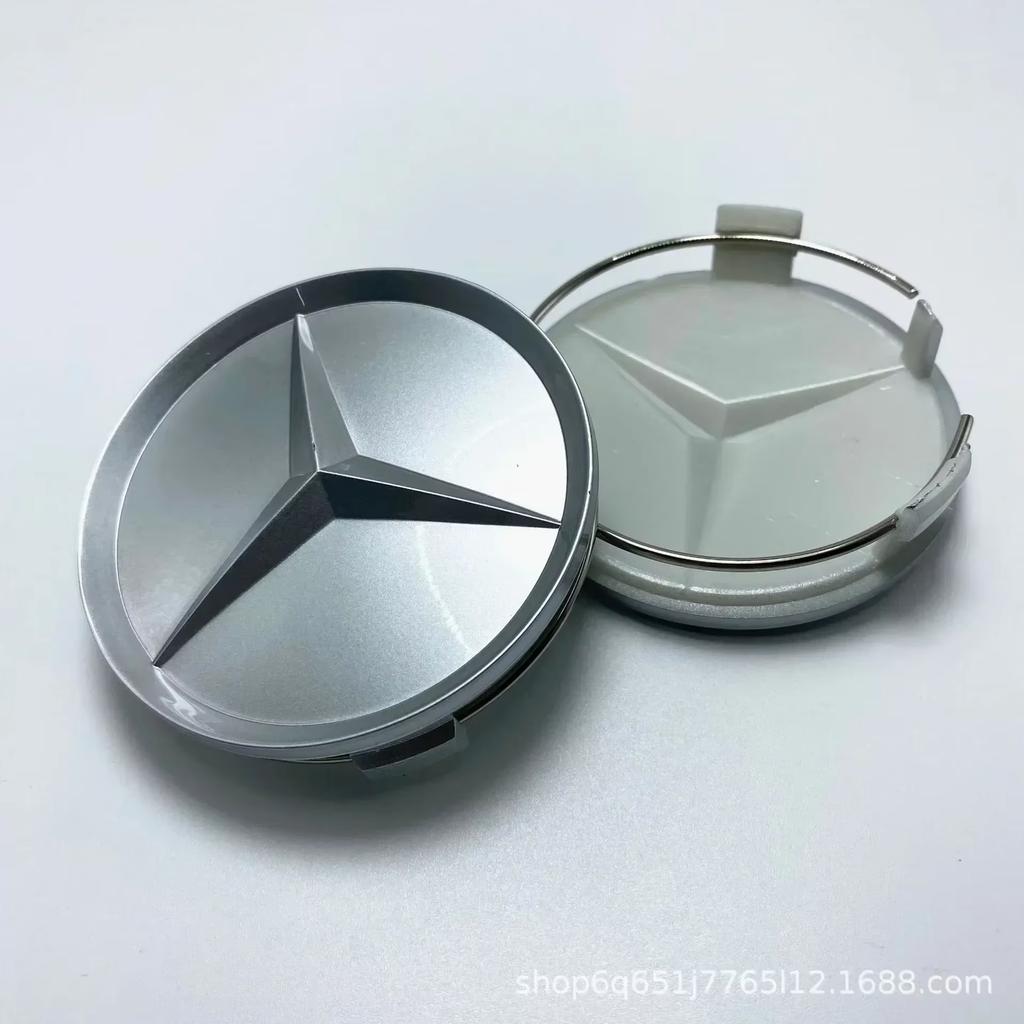 XTRL1 75MM Car Styling Wheel Center Covers Hub Caps Replacement Mercedes Benz Amg W211 W203 W204 W210 W124 AMG W202