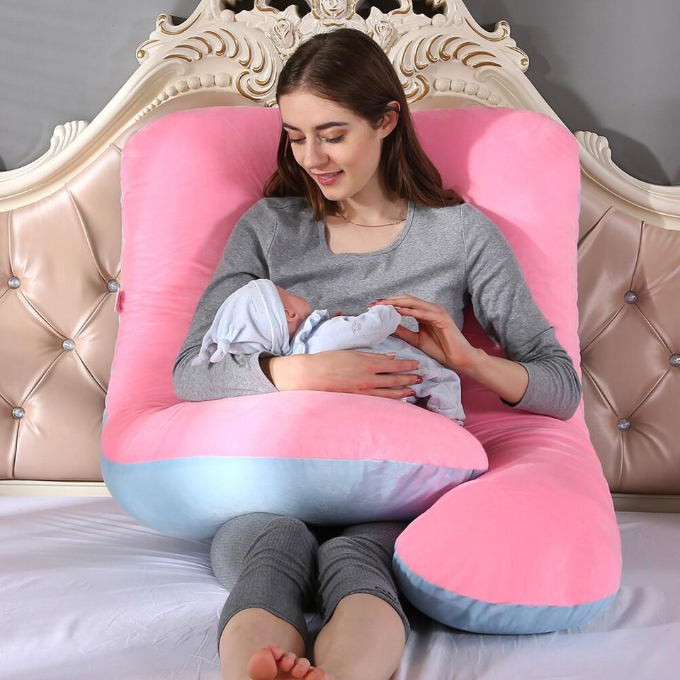 U-Shaped Pregnancy Pillow Full Body Pillow Nursing Pillow for Pregnant Women