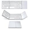 B033 Mini Clavier Bluetooth Pliable Sans Fil pour Téléphone/Tablette