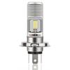 Safety First Motorcycle Headlight Bulb Vibration Resistant P15D H4 LED Light