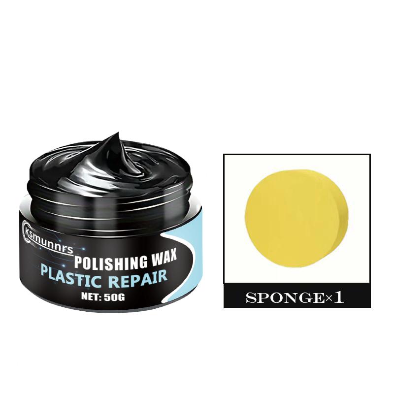 

Multifunctional car repair kit: plastic parts and leather maintenance update, interior glossy wax, tire polish protection,