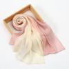Gradient Twinkle Silk Hijab Scarf Muslim Women Hijab Plain Head Wraps Headscarf Shimmer Islam Turban Ramadan Head Cover 180*70Cm