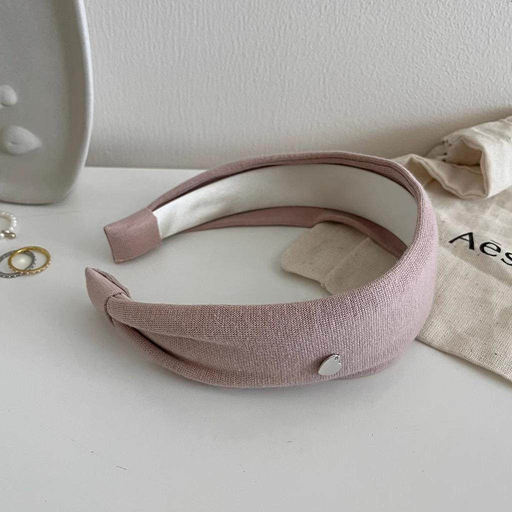 Stilvolles und vielseitiges breites Stirnband für Damen, perfekt für Herbst und Winter, einfache und einzigartige Haarspangen und Accessoires.