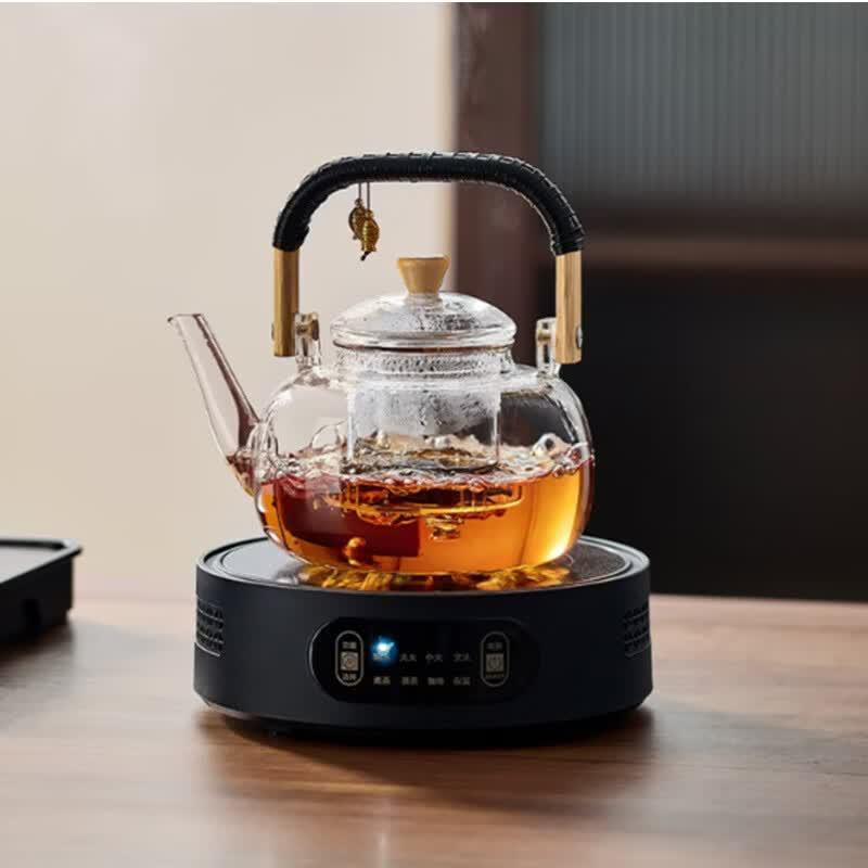 Yi Hu Cha Electric Ceramic Stove & Glass Teapot Set