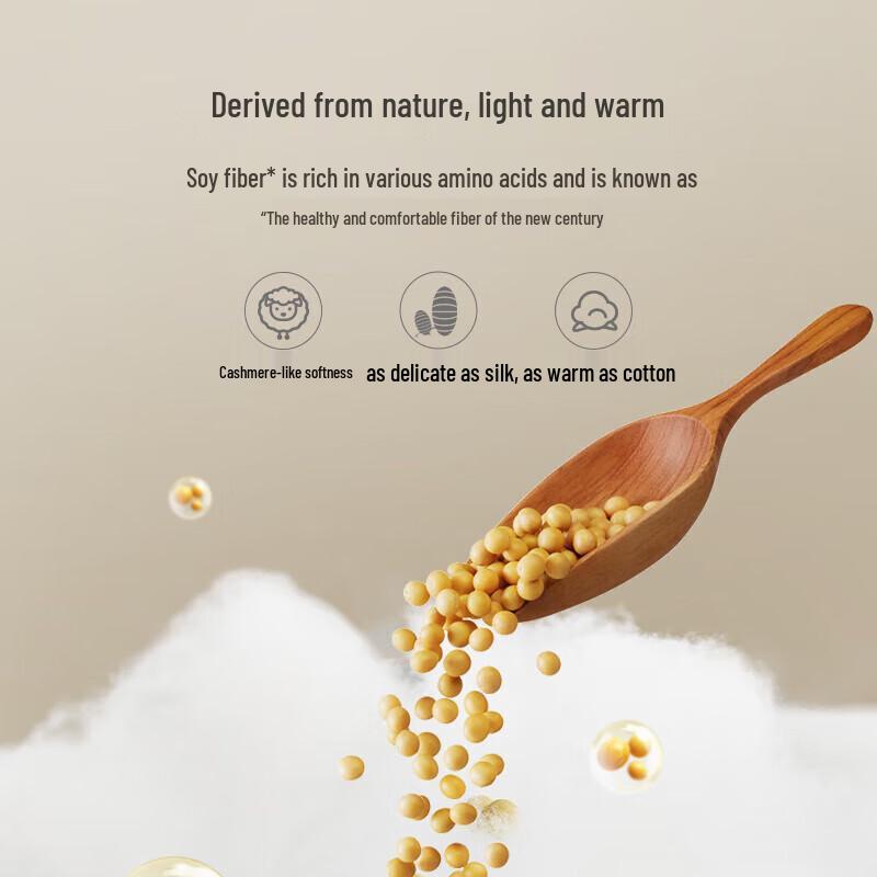 LUOLAI Soybean Fiber Antibacterial All-Season Comforter