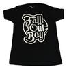 Fall Out Boy Mens FOB Distressed Print Shirt New XS, S, M, L, XL