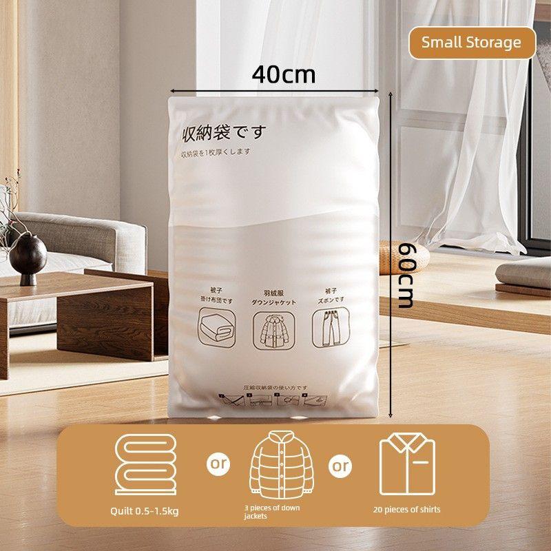 

Storage Bags for Organizing Quilts, Specialized Storage Bags for Quilts, Clothing, down Jackets, Household Electric Pump Vacuum Compression Bags Small Size [40*60cm] OTHER
