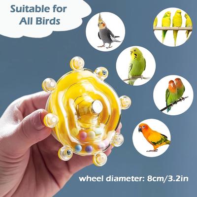 Educational Parrot Toy with Decompression Features High-Quality Bird Grooming Toy Sound Turning Music To Relieve Boredom