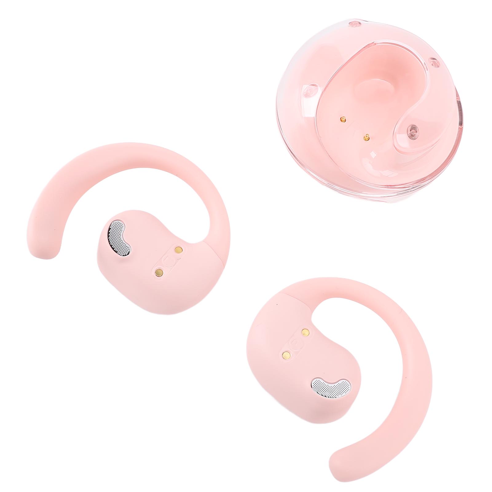 

Переводчик языка с помощью искусственного интеллекта Наушники-вкладыши Перевод на 140 языков в режиме реального времени Bluetooth 5.4 Шум розовый