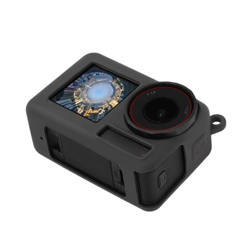 Durability Silicone Case For Action 5Pro Cameras, Easy Grip With Comfortable Lanyard Adventure Sport Camera Accessories