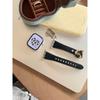 Heart Pattern Leather Loop Strap, Cute Style For Apple Watch Ultra 11/10/9/8/7/6 38/40/41/42/44/45/46/49mm Universal Watch Band