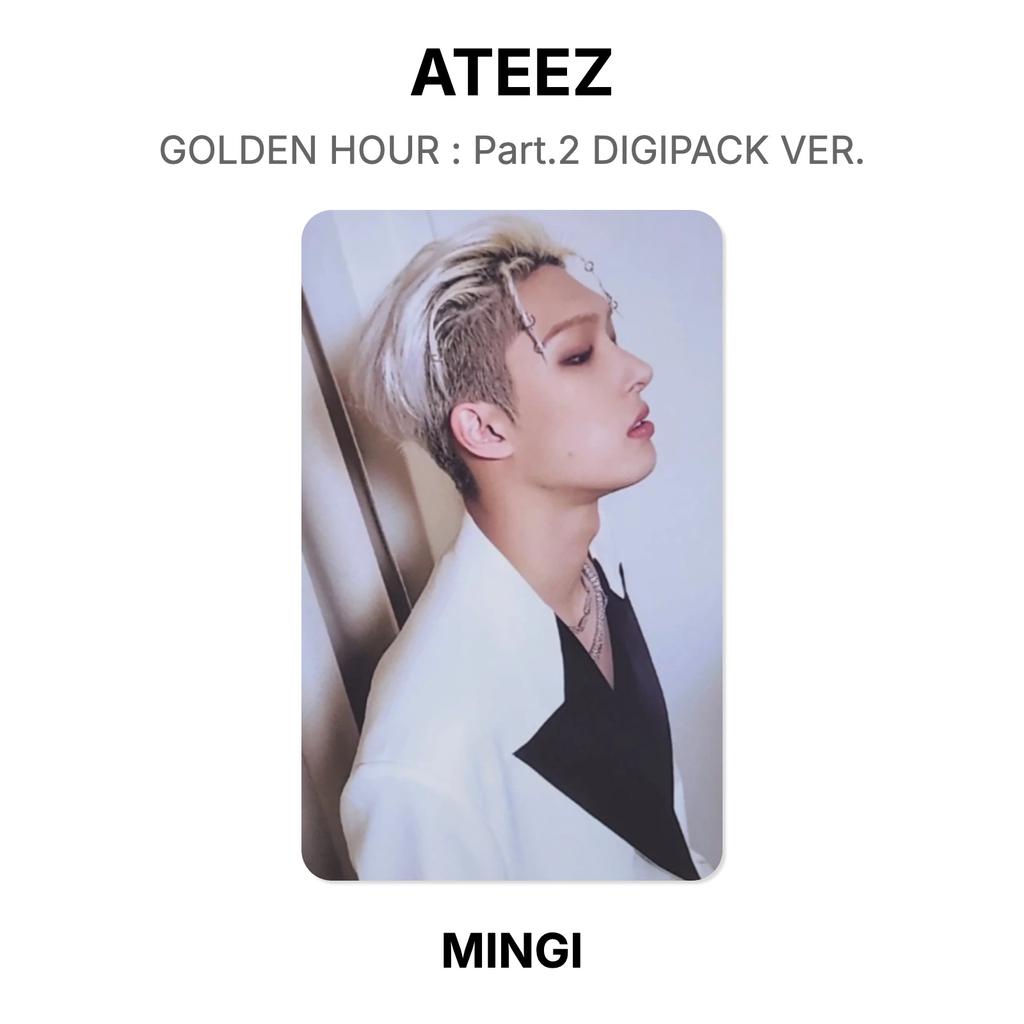 ATEEZ GOLDEN HOUR : Part.2 DIGIPACK VER. Official Photocard