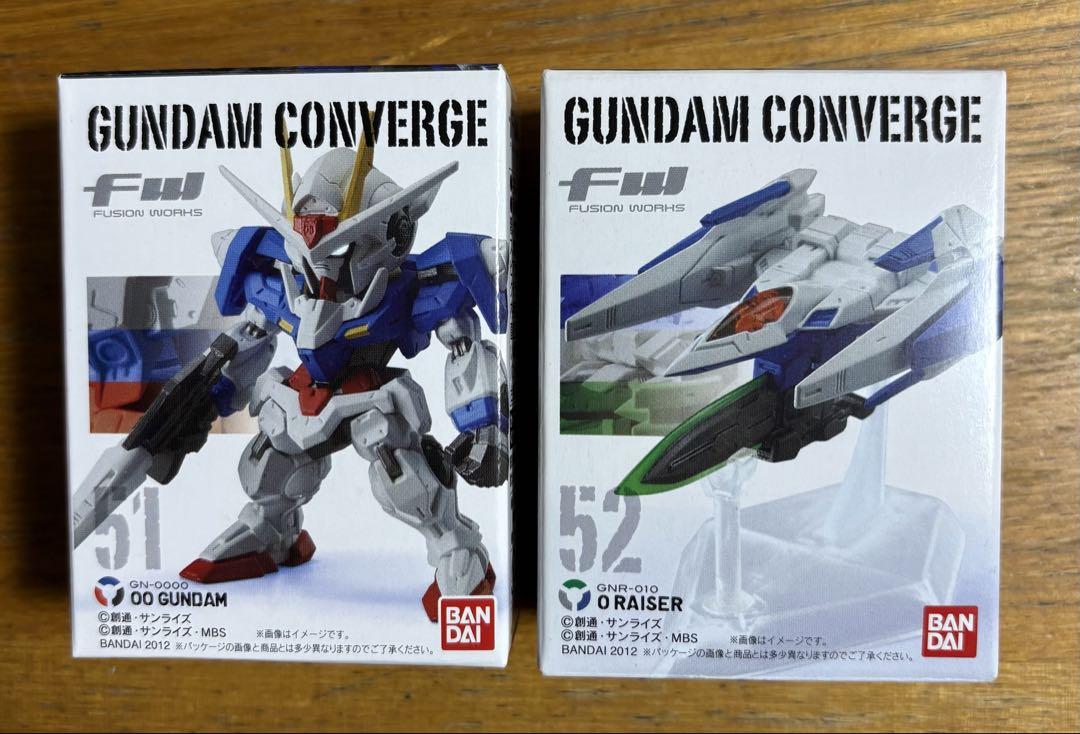 

[Б/У] Gundam Converge Double O Gundam & O Raiser