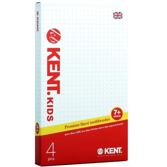 KENT Kids Ultra-fine Toothbrush 4-pack Special