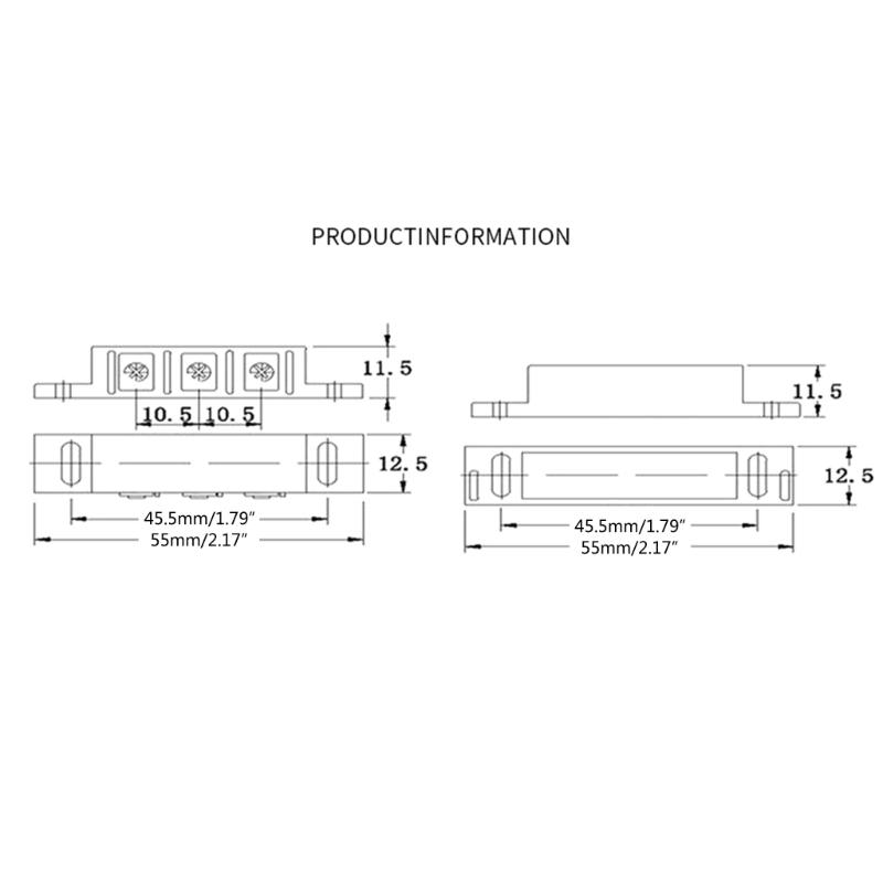 Surface-mounted Door Magnets Sensor Functional Suitable for Window & Door Alarms