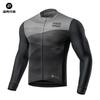 ROCKBROS Mens Cycling Jersey Long Sleeve Breathable Lightweight Mountain Road Bike Apparel Summer
