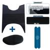 Durable, waterproof, anti-slip rubber foot mat for Kymco KR50 motorcycle enhancement.