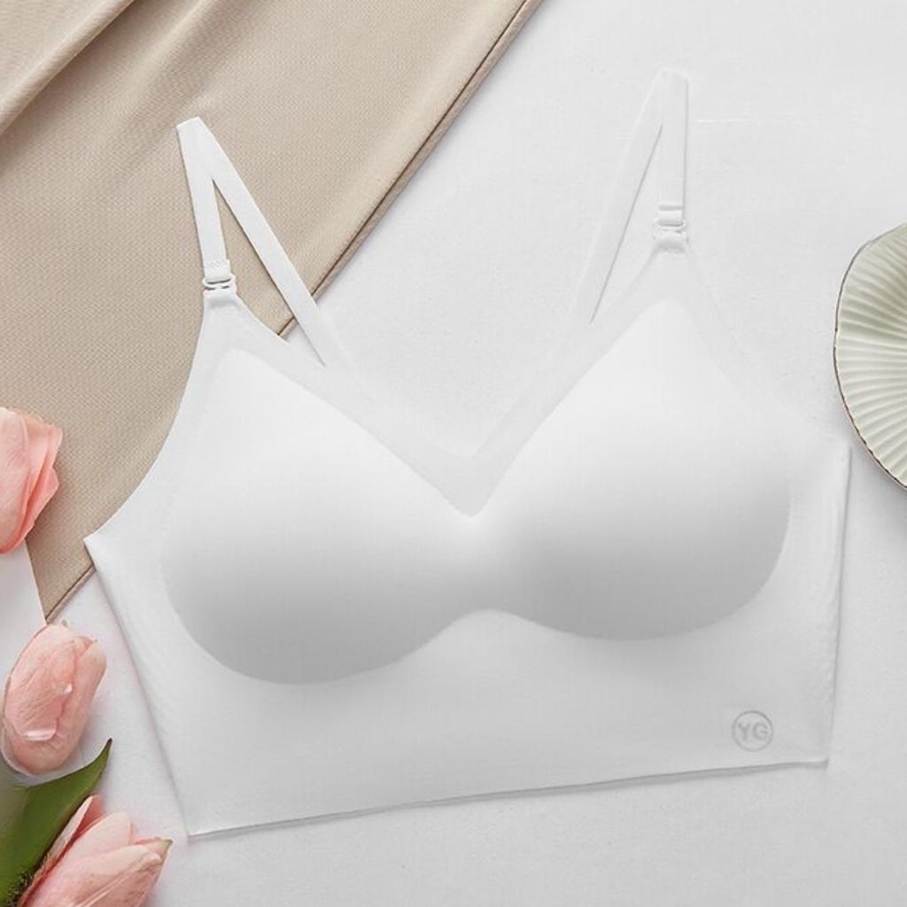 U-shaped Backless Lingerie for Women, Gathered with Chest Cushion, Worn with Hollowed Out Vest, One-piece Seamless Backless Sexy Bra