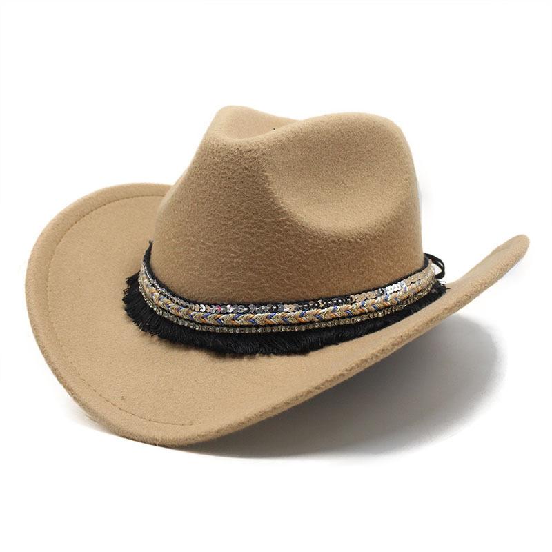 Men Hollow Western Cowboy Hat Roll 