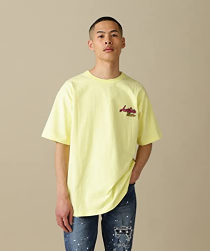 Avirex WEST COAST SHORT SLEEVE T-SHIRT DINER, Men's, Size 2XL, 438, Lemon, 783-3134057