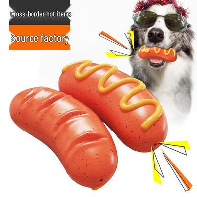 Pet Food Dispensing Dog Molar Ball - Indestructible Slow Feeder and Biting Toy