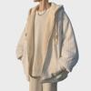 Men's Lamb Wool Winter Jacket: Thickened Cotton Coat with Velvet, Trendy Hong Kong Style, Niche Design
