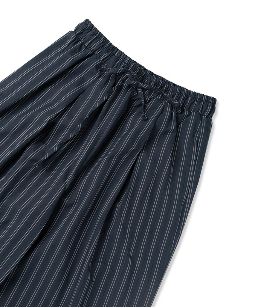 WITHOUT SUMMER Striped Easy Pants_Navy
