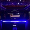 16W Car-Mounted Starry Sky Fiber Optic Light with Flashing Light Source