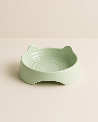 Miska pro kočky Cartoon Shape PP Multifunkční dávkovač krmiva pro kočky Potřeby pro kočky