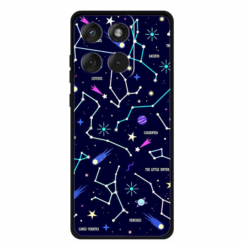 Phone Case For Motorola Edge 70 5G 2025 Back Cover Case Black Silicone Soft Funda Para For Motorola Moto X70 Air 5G Case Coque