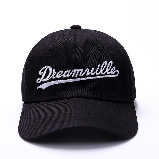 Dreamville J Cole Schirmmütze Gebogen Baseballkappe Für Mann Baseballkappe Papa Hut Solarpaneele Sommer Moto Trucker Cap YH339