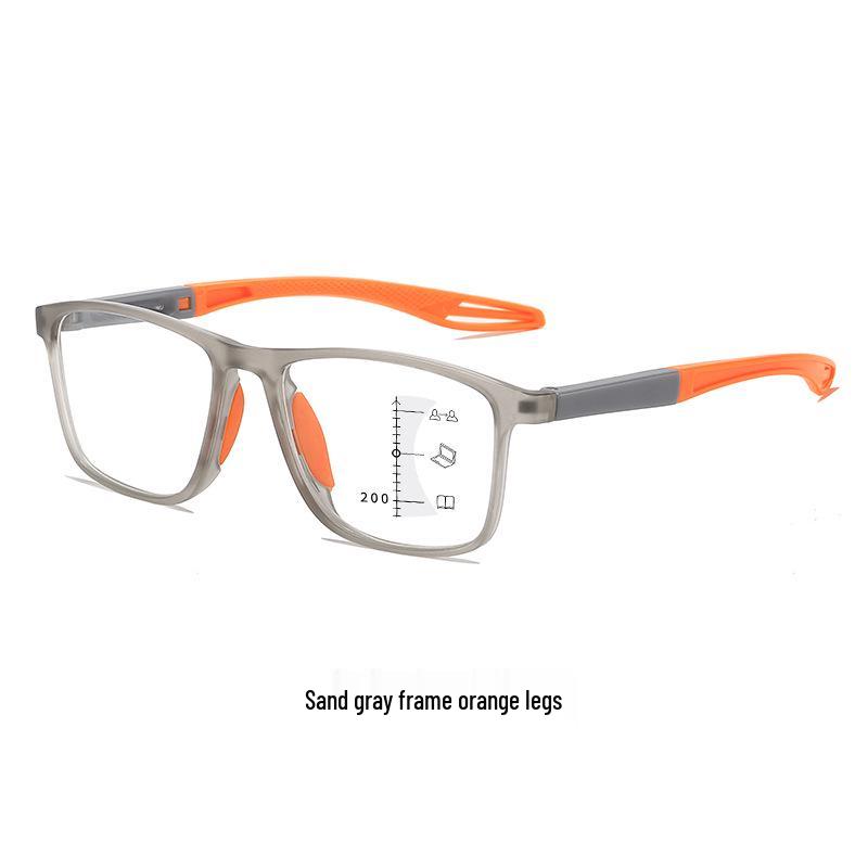 Photochromic Multi-Focus Reading Glasses: High-Definition, Blue Light Blocking for Men and Women. Perfect for Middle-Aged and Seniors.