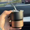 Coffee Cup 304 Stainless Steel Cup Car Straw Cup