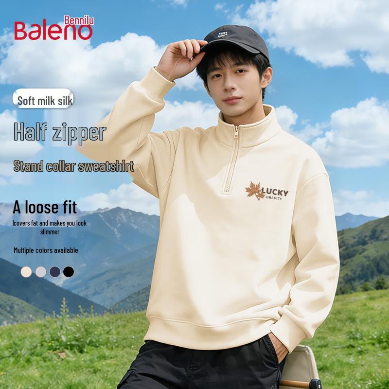 Baleno Men s Half-Zip Stand-Collar Sweatshirt 2XL