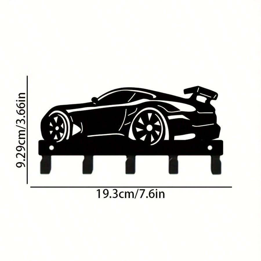 

Metal Key Hook Wall Mount Multi Functional Kitchen Bathroom Garage Organizer