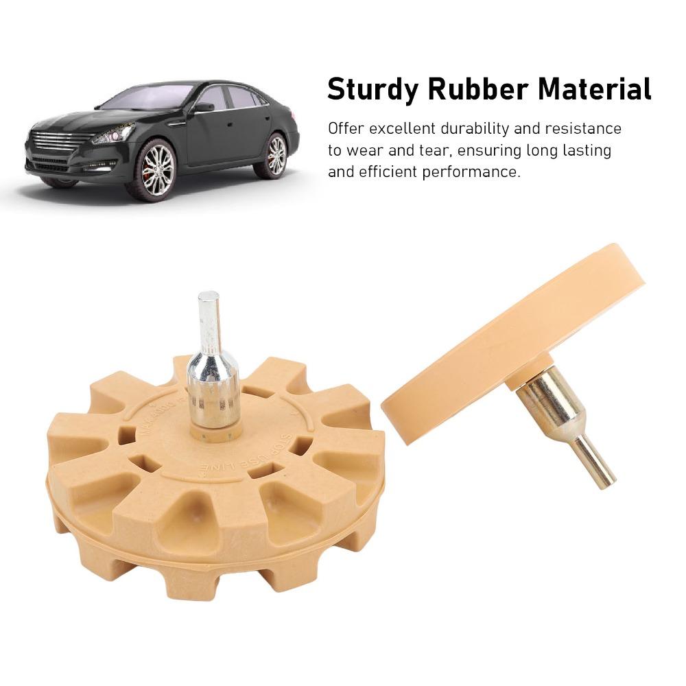 Khaki Decal Remover Eraser Wheel Universal Car Decal Removal Tool  Car Decal Removal