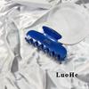 Luohe High-End Korean French Acetate Hair Clip - Women's Updo & Shark Accessory