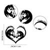 Personalized Horse Couple Metal Wall Art Western Sign Country Home Decor Equestrian Gift