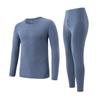 Men's Extra Thick 280g Pure Cotton Antibacterial Brushed Underwear Set for Autumn/Winter