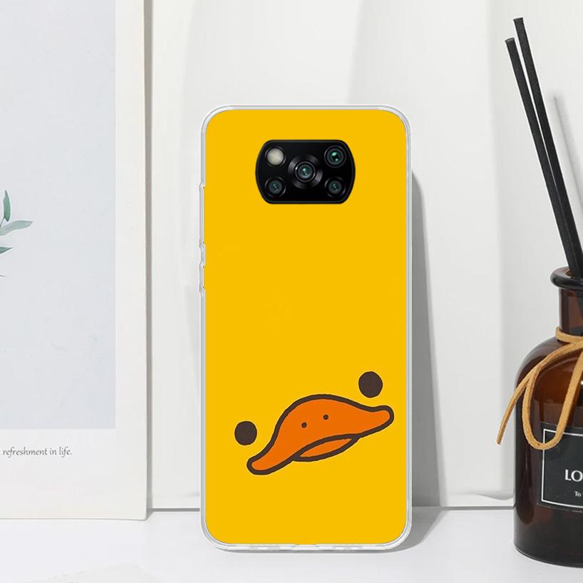 

Funny Cute Yellow Duck You Phone Case For Xiaomi Poco X7 X6 X5 M7 M8 Pro F7 Ultra Redmi 15C 15 13C 13 12C 12 10 10C 10A Art Fund Xiaomi Poco M7 Pro