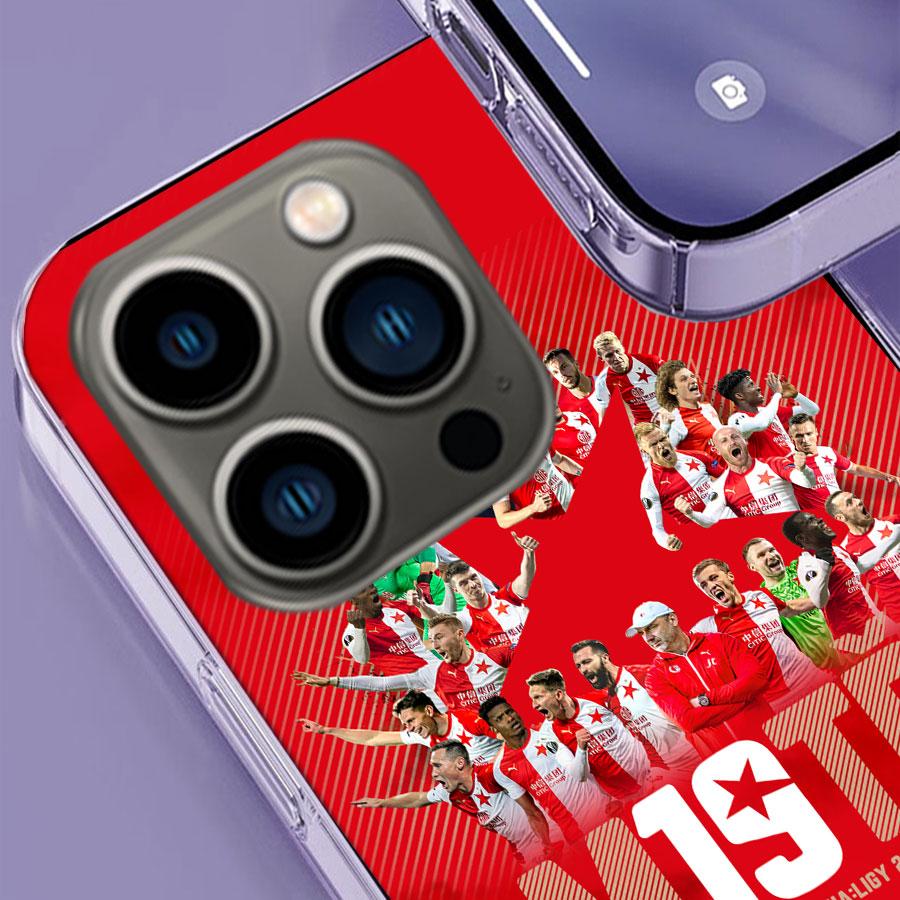 Sk Slavia Praha Czech Republic Phone Case For Apple Iphone 16E 16 17 Pro Max Air 15 Pro 14 Plus 12 13 Mini Cover Cute Fu