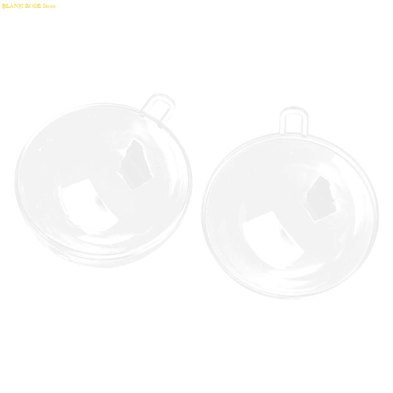 

K1AE Exquisite Clear Bauble Hanging Hollow Drop Ball Wedding Party Ornaments Dia 12cm 6cm чистый